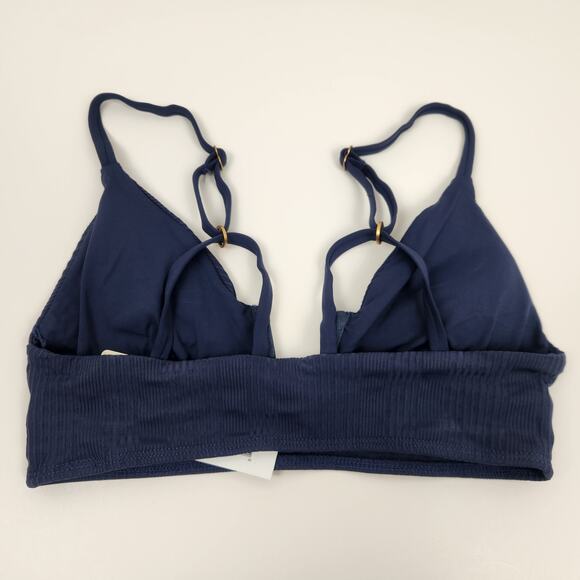 L*Space Siren Bikini Top in Slate Blue/Gray Size DD NWT Wired V - Picture 4 of 6